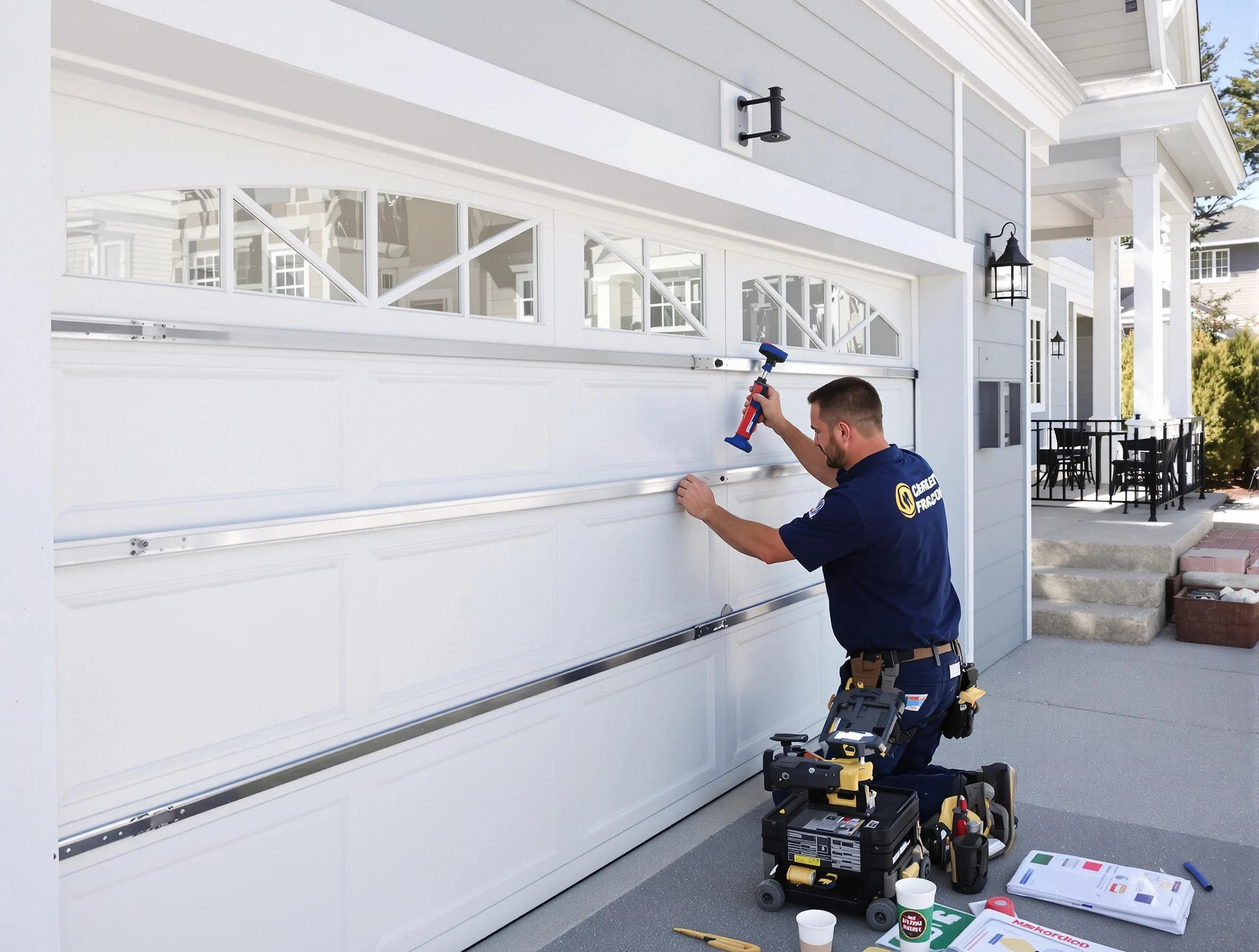 Professional garage door installation by Columbiana Garage Door Repair in Columbiana