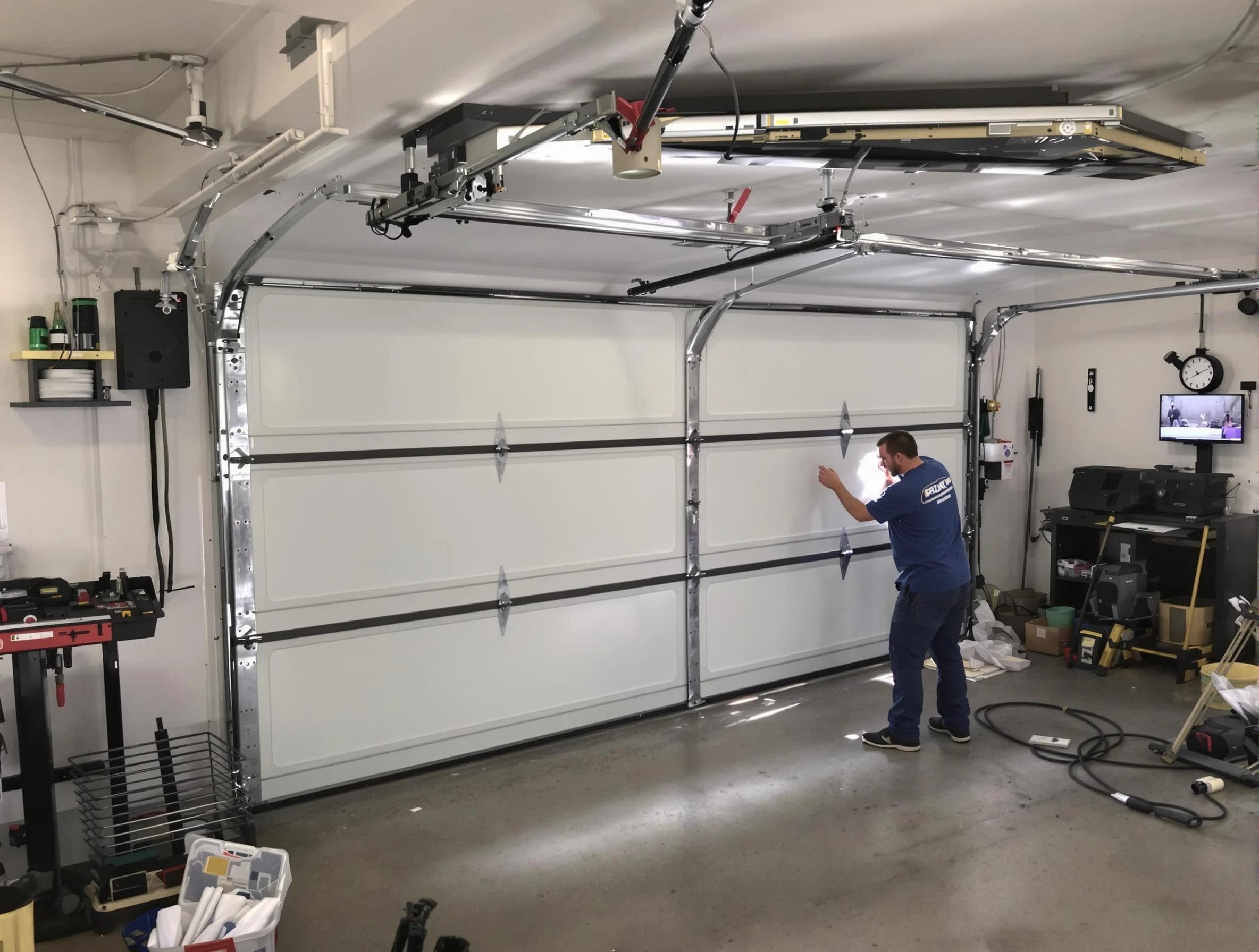 Professional garage door repair service by Columbiana Garage Door Repair in Columbiana